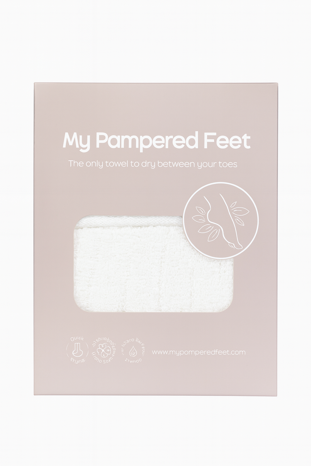 My Pampered Feet Towel