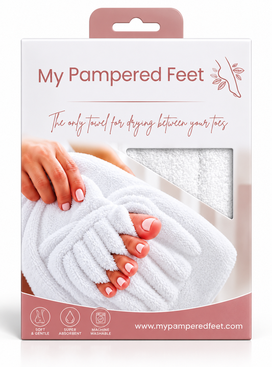 My Pampered Feet Towel