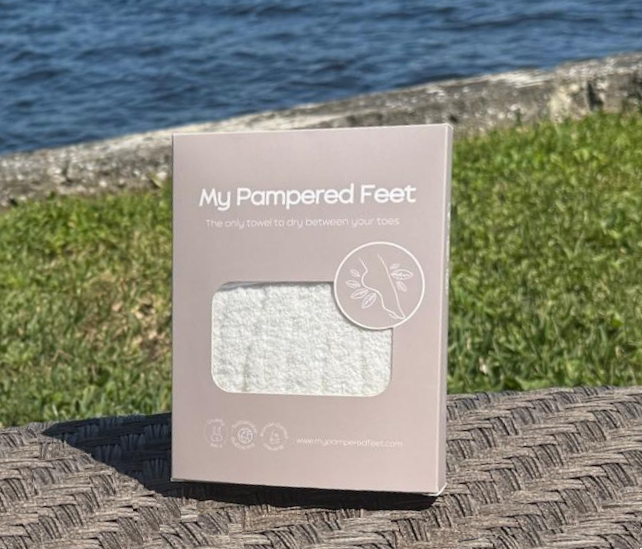 My Pampered Feet Towel