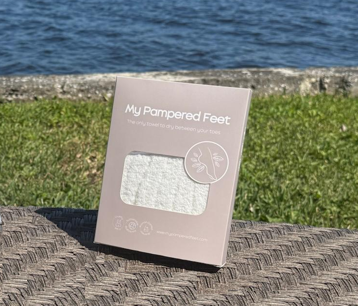 My Pampered Feet Towel