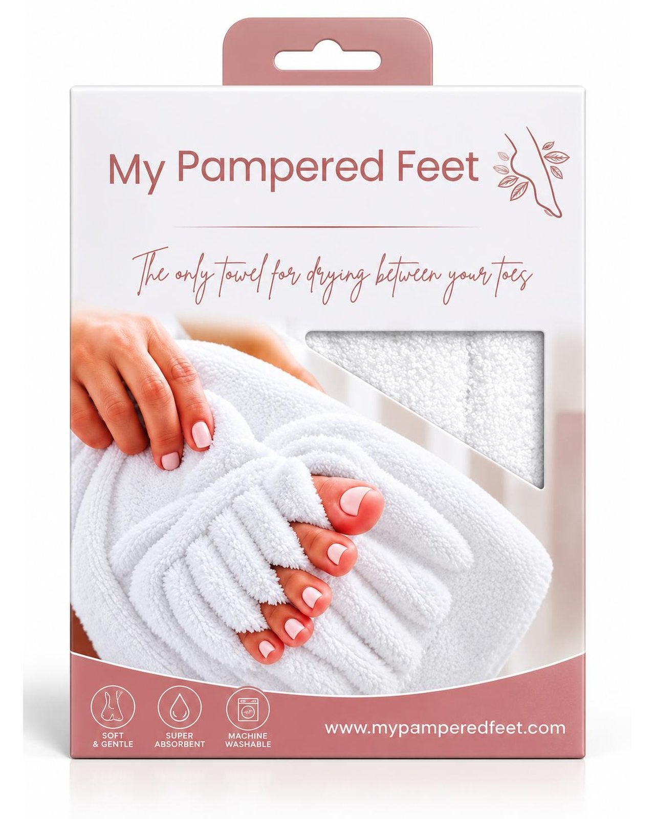 Toe Dry Towel box